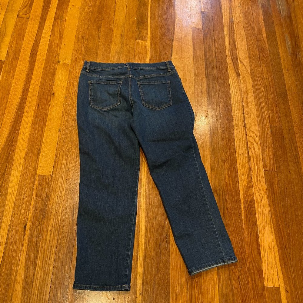 Gloria Vanderbilt AMANDA Blue Jeans Size 14S - Picture 6 of 6